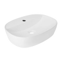Раковина накладна Qtap Scorpio 50 см білий глянцевий QT14116533W