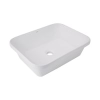 Раковина врізна Qtap Scorpio 51 см білий глянцевий QT1411K490WN