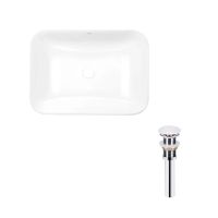 Раковина врізна Qtap Scorpio 61.5 см білий глянцевий QT1411K491WN47291