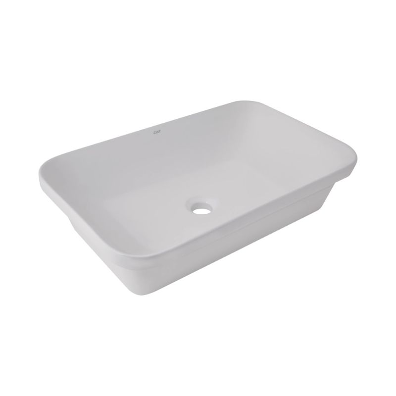 Раковина врізна Qtap Scorpio 61.5 см білий глянцевий QT1411K491WN
