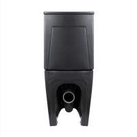 Унітаз підлоговий Qtap Scorpio чорний матовий QT14226088AMB з бачком і сидінням Soft-close