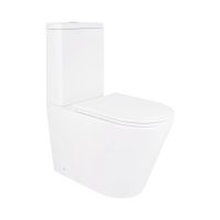 Унітаз підлоговий Qtap Scorpio білий глянцевий QT14226088AW з бачком і сидінням Soft-close