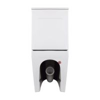 Унітаз підлоговий Qtap Scorpio білий глянцевий QT14226088AW з бачком і сидінням Soft-close