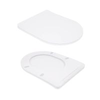Унітаз підлоговий Qtap Scorpio білий глянцевий QT14226088AW з бачком і сидінням Soft-close