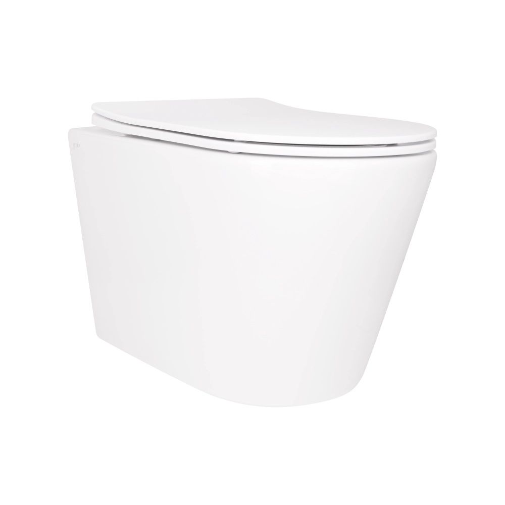 Унітаз підвісний Qtap Scorpio білий глянцевий QT14332380ASW з сидінням Soft-close