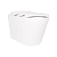 Унітаз підвісний Qtap Scorpio білий глянцевий QT14332380ASW з сидінням Soft-close