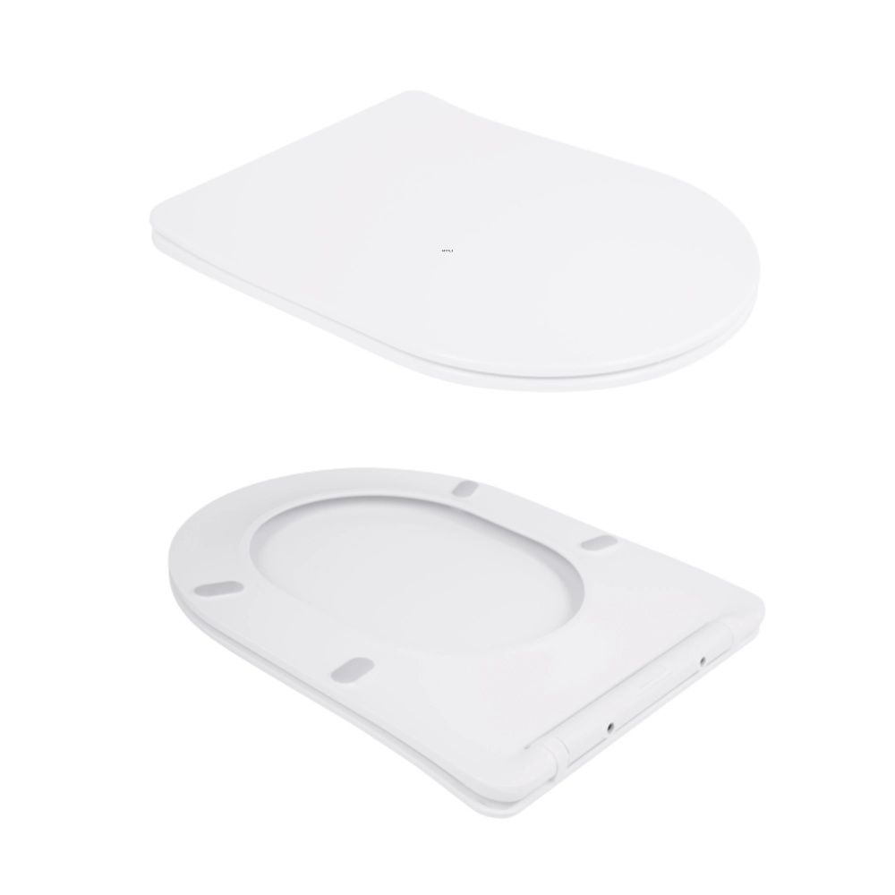 Унітаз підвісний Qtap Scorpio білий глянцевий QT14332380ASW з сидінням Soft-close