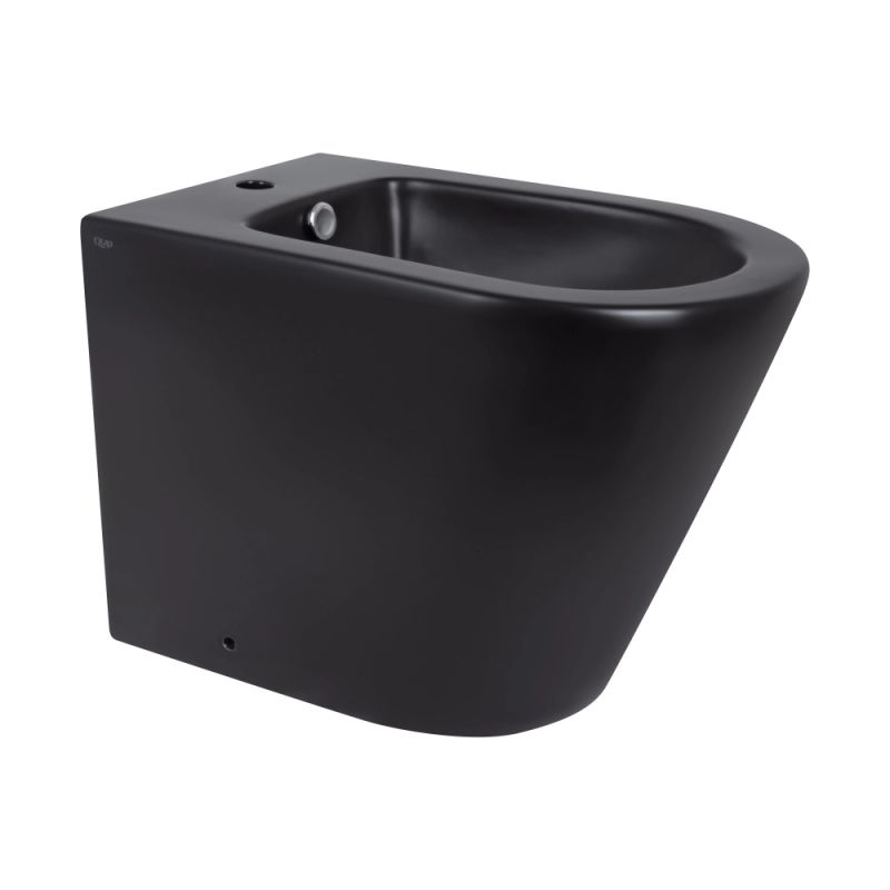 Біде підлогове Qtap Scorpio чорний матовий QT14441003CMB