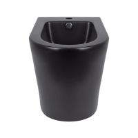 Біде підлогове Qtap Scorpio чорний матовий QT14441003CMB