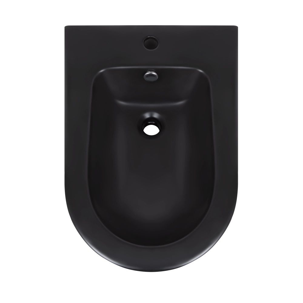 Біде підлогове Qtap Scorpio чорний матовий QT14441003CMB