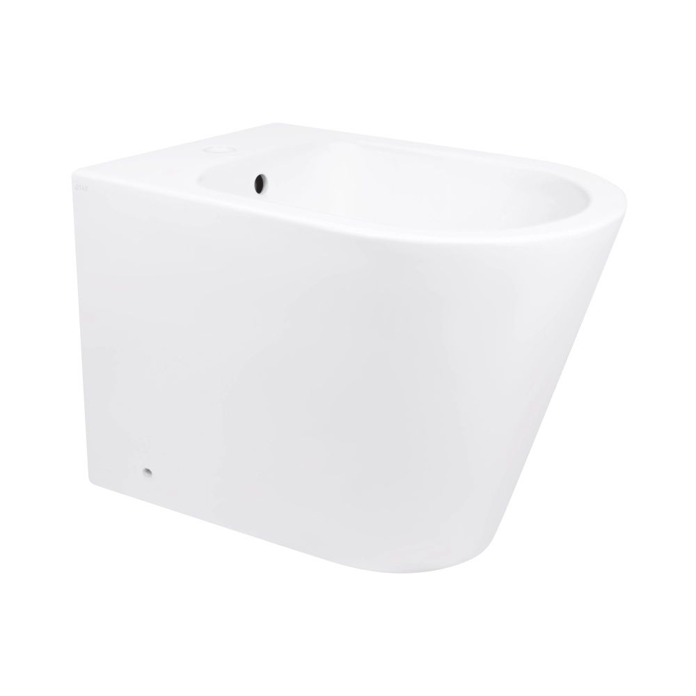 Биде напольное Qtap Scorpio белый глянцевый QT14441380W