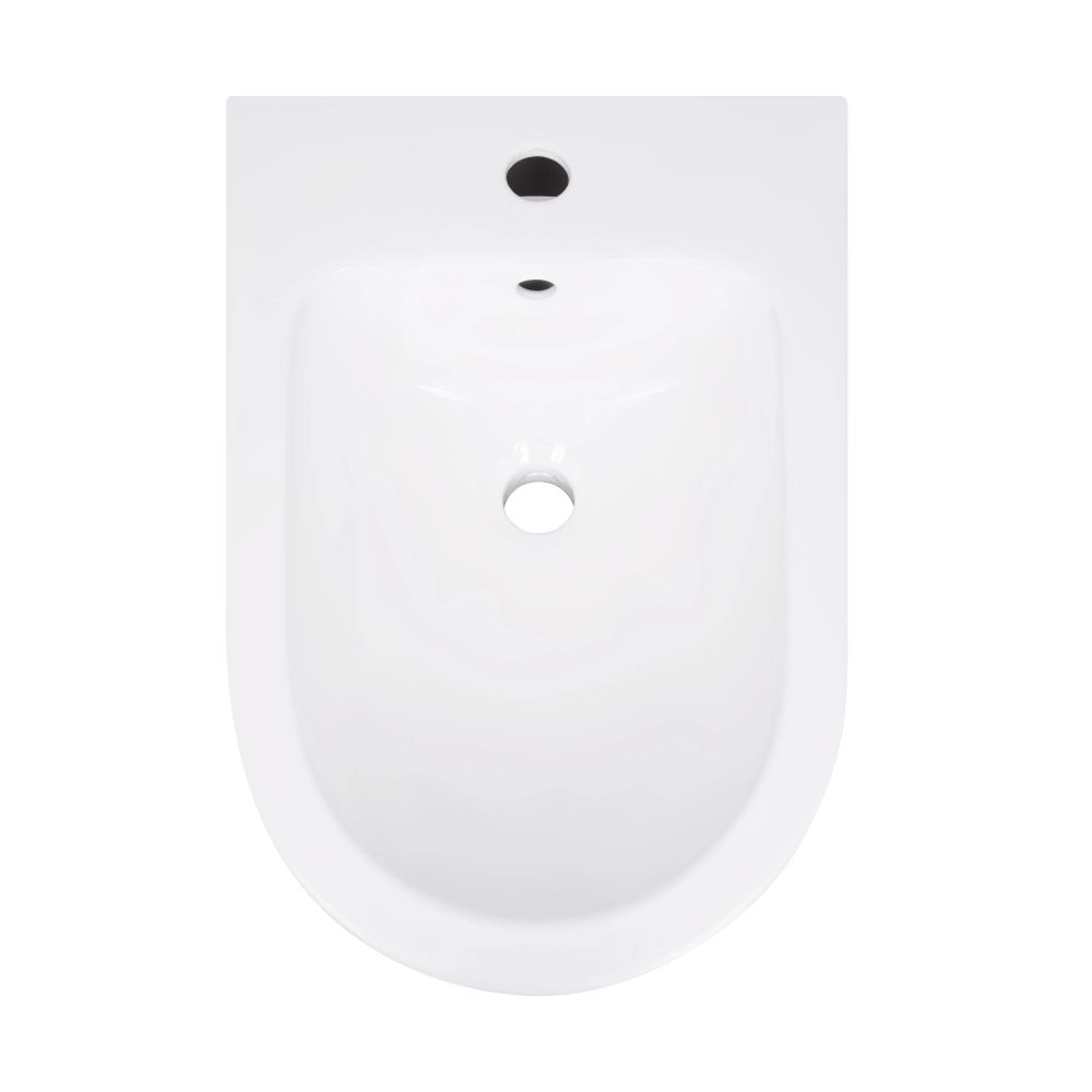 Биде напольное Qtap Scorpio белый глянцевый QT14441380W
