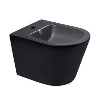 Біде підвісне Qtap Scorpio чорний матовий QT1455053FMB