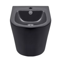 Біде підвісне Qtap Scorpio чорний матовий QT1455053FMB