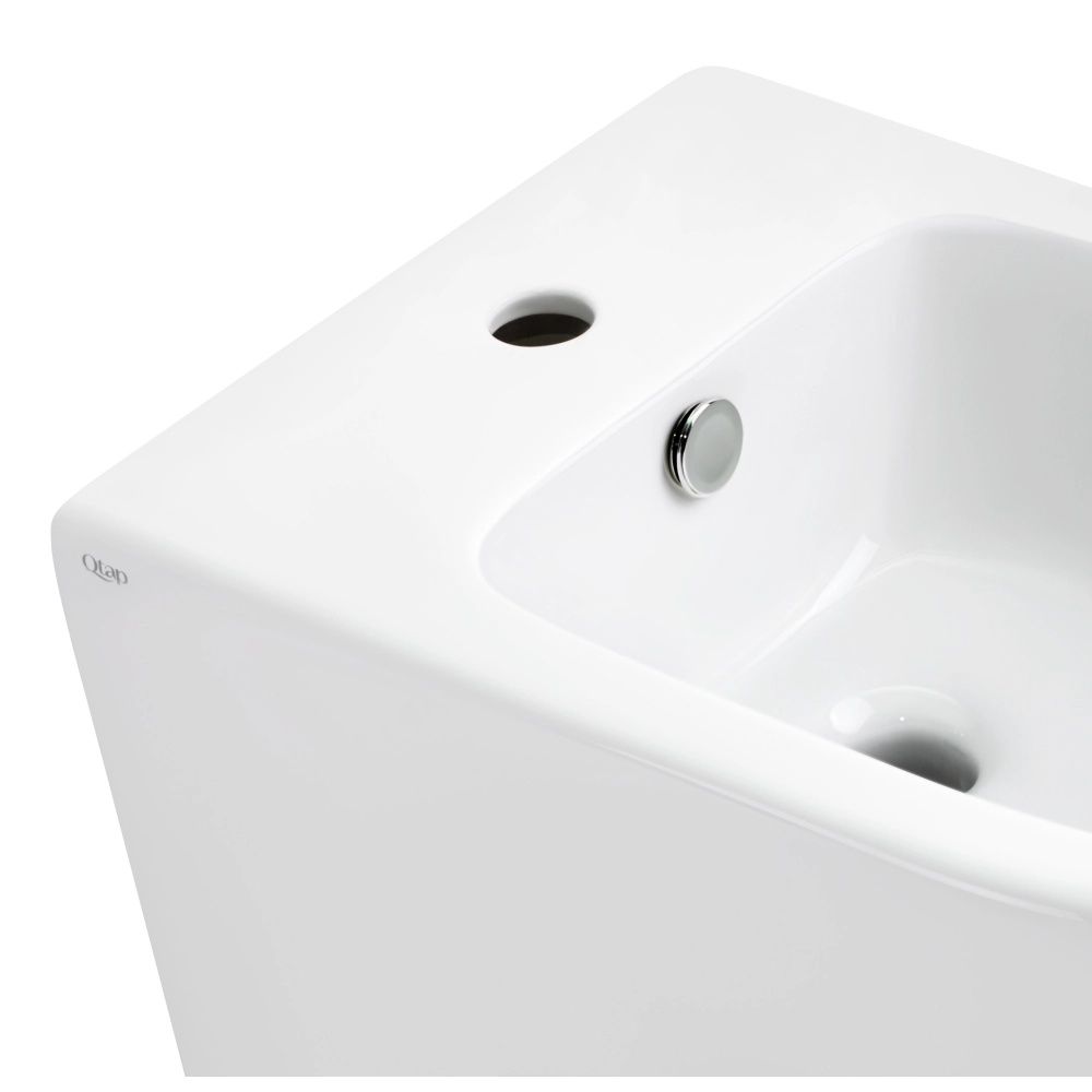 Біде підвісне Qtap Scorpio білий глянцевий QT14551380GW