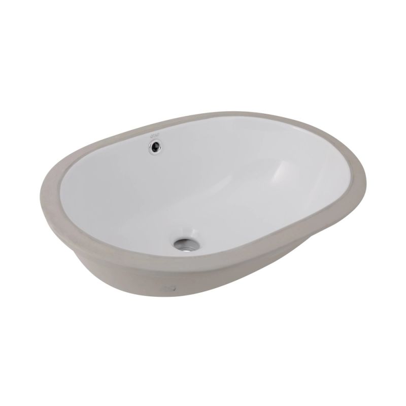 Раковина врізна Qtap Stork 57 см білий глянцевий QT15110522W