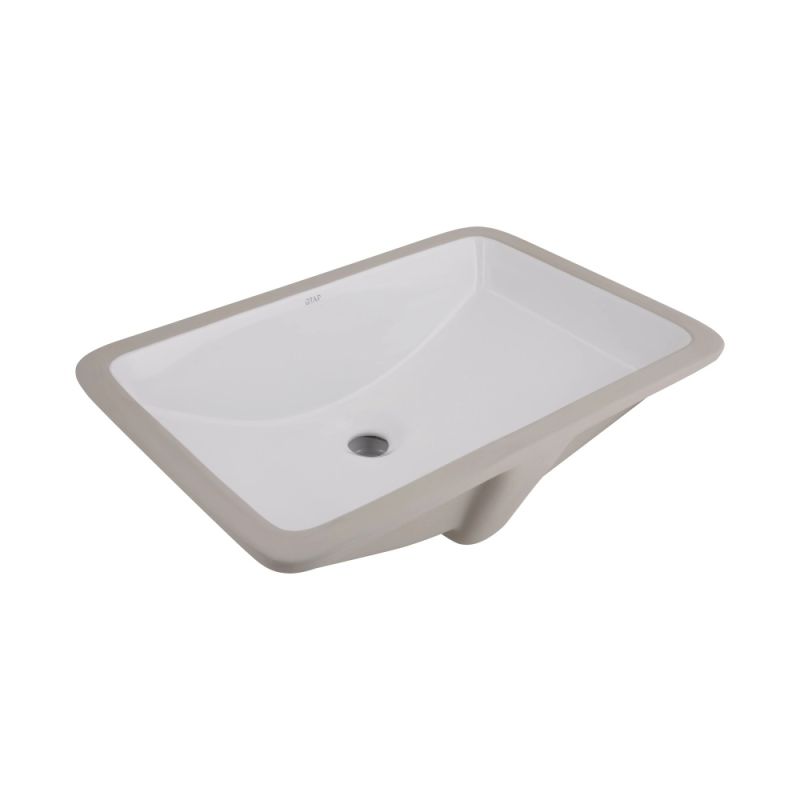 Раковина врізна Qtap Stork 53.5 см білий глянцевий QT1511H0422DW