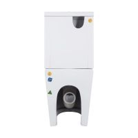 Унітаз підлоговий Qtap Swan білий глянцевий QT16222182TW з бачком і сидінням Soft-close