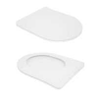 Унітаз підвісний Qtap Swan білий глянцевий QT16335180W з сидінням Soft-close