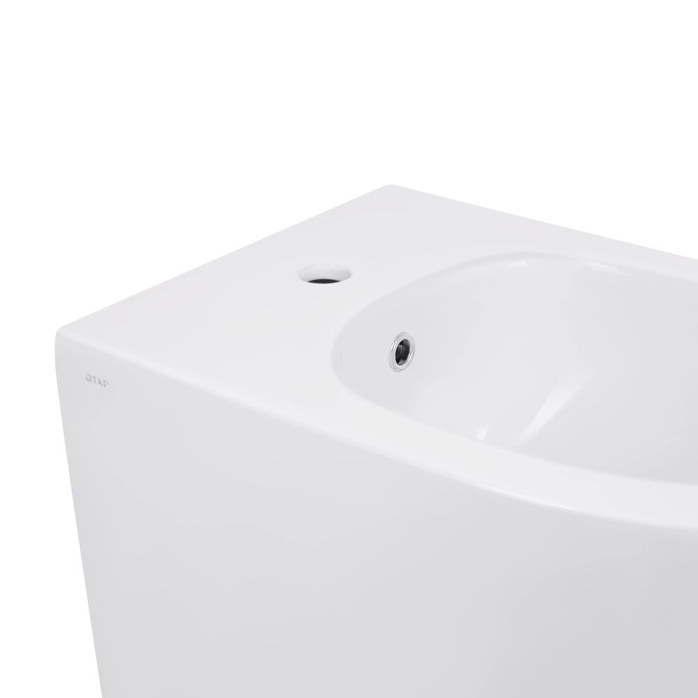 Біде підвісне Qtap Swan білий глянцевий QT16555378W