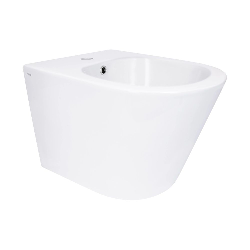 Біде підвісне Qtap Swan білий глянцевий QT16555379W