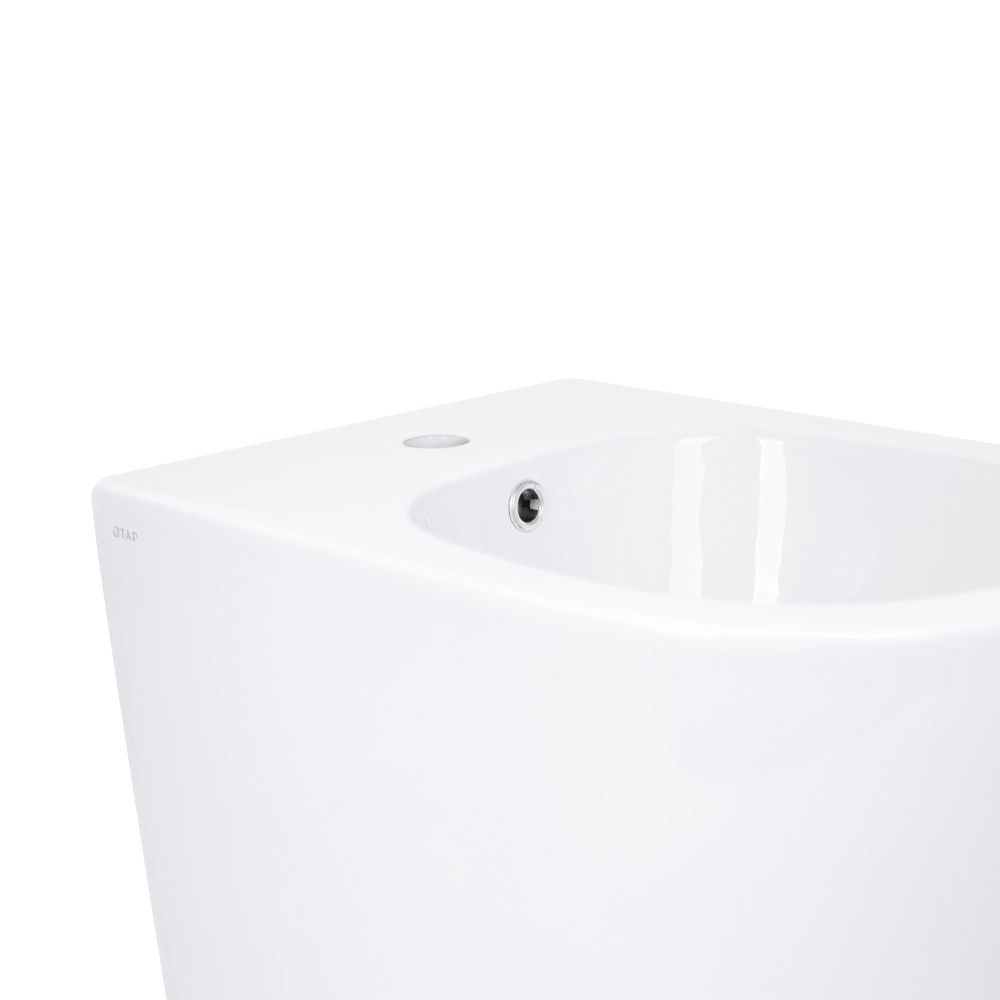 Біде підвісне Qtap Swan білий глянцевий QT16555379W