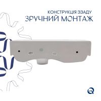 Раковина підвісна Qtap Tern 45 см білий глянцевий QT17115117LWN47327