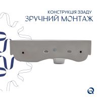 Раковина підвісна Qtap Tern 45 см білий глянцевий QT17115117RWN47328