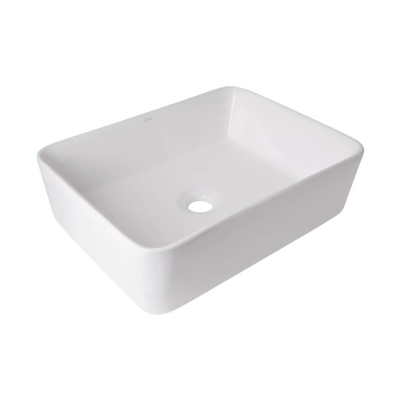 Раковина накладная Qtap Tern 48 см белый глянцевый QT17116069W
