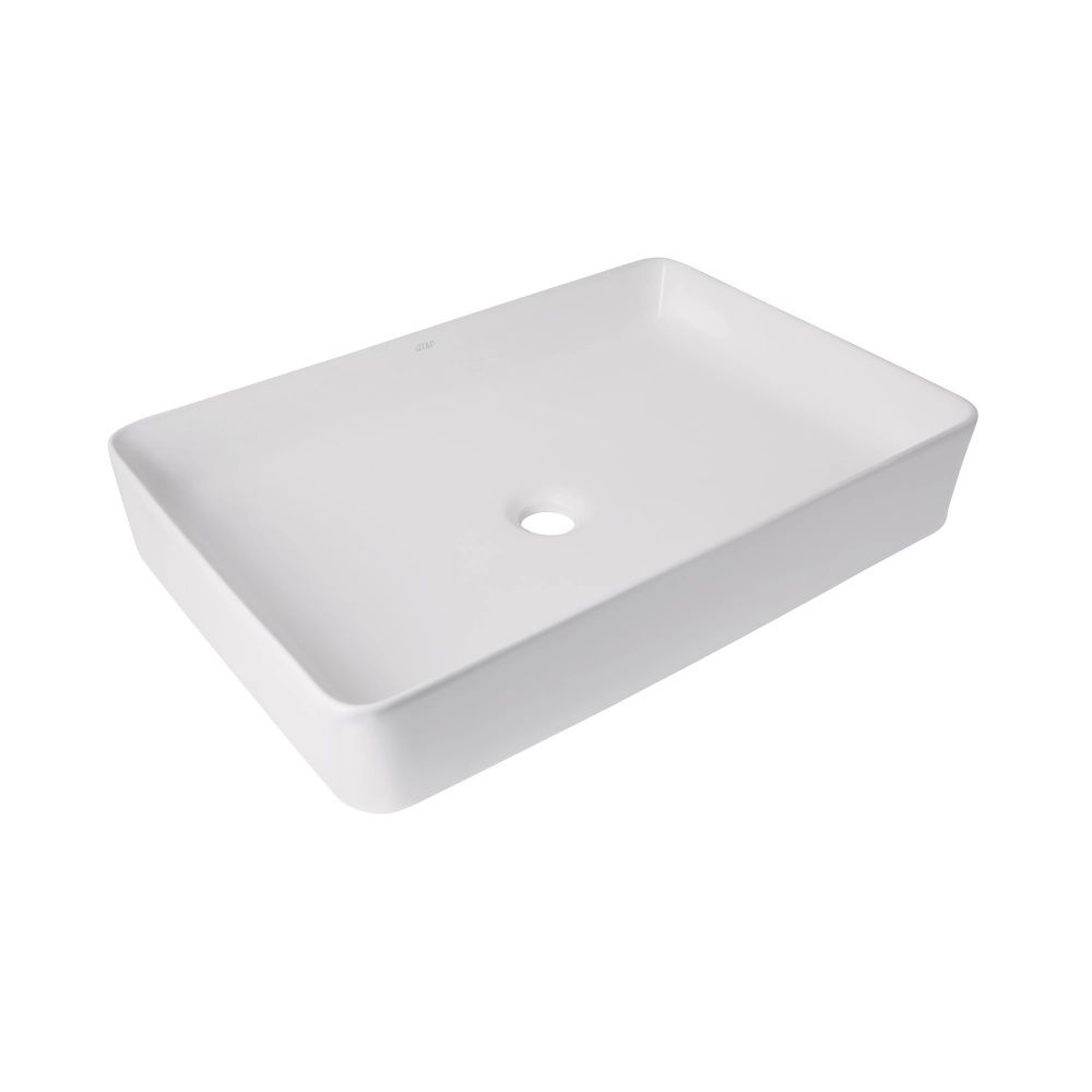 Раковина накладна Qtap Tern 60 см білий глянцевий QT171180841W
