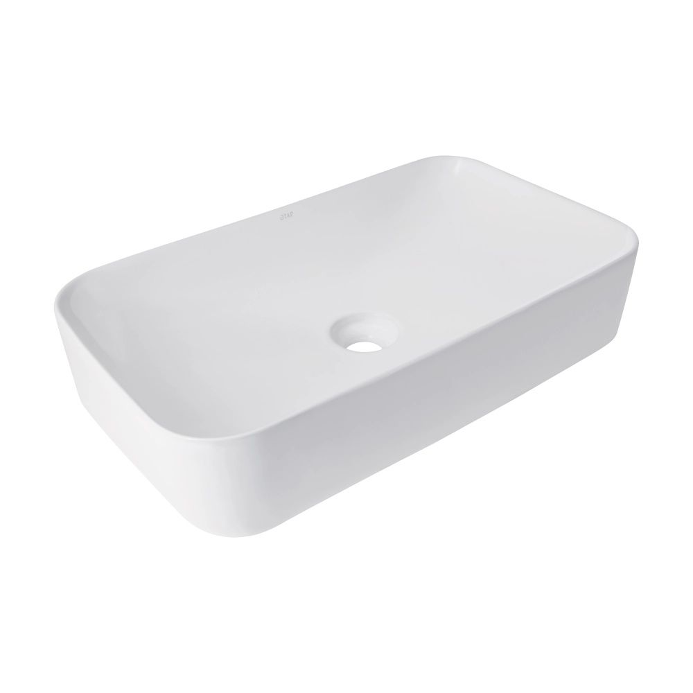 Раковина накладна Qtap Tern 61 см білий глянцевий QT17118140W