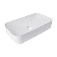 Раковина накладна Qtap Tern 61 см білий глянцевий QT17118140W