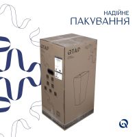Раковина підлогова Qtap Tern 44 см білий глянцевий QT1711G302WN