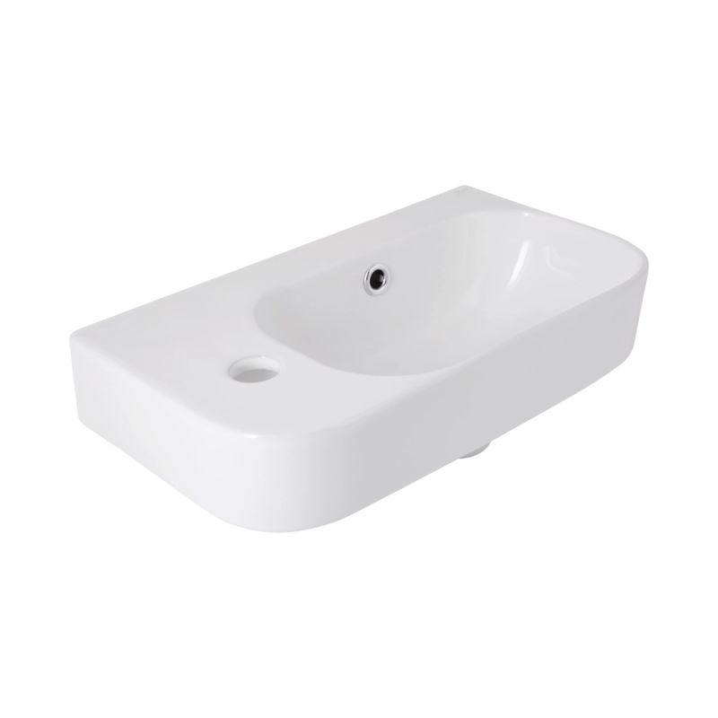 Раковина підвісна Qtap Tern 45 см білий глянцевий QT1711H02LW