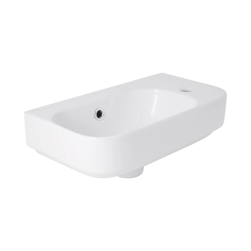 Раковина підвісна Qtap Tern 45 см білий глянцевий QT1711H02RW