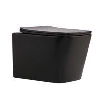Унітаз підвісний Qtap Tern чорний матовий QT17332303ASMB з сидінням Soft-close