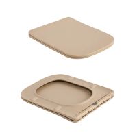 Унітаз підвісний Qtap Tern бежевий матовий QT17332303ASSB з сидінням Soft-close