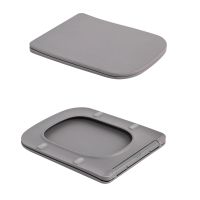 Унітаз підвісний Qtap Tern сірий матовий QT17332303ASSG з сидінням Soft-close