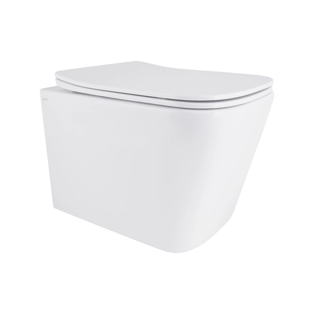 Унітаз підвісний Qtap Tern білий глянцевий QT17332303ASW з сидінням Soft-close