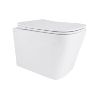 Унітаз підвісний Qtap Tern білий глянцевий QT17332303ASW з сидінням Soft-close