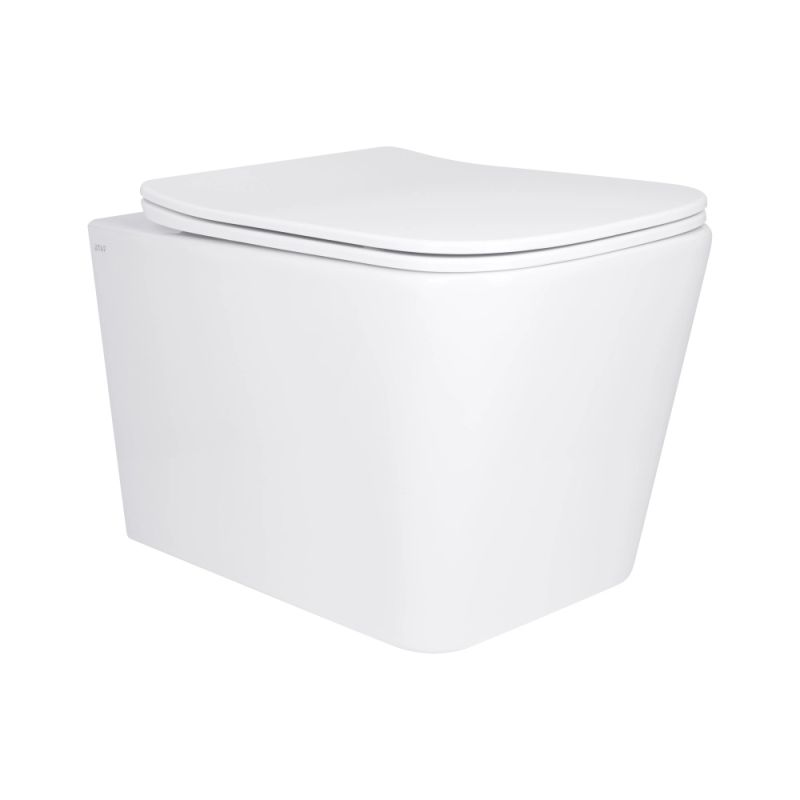 Унітаз підвісний Qtap Tern білий глянцевий QT17332303AW з сидінням Soft-close