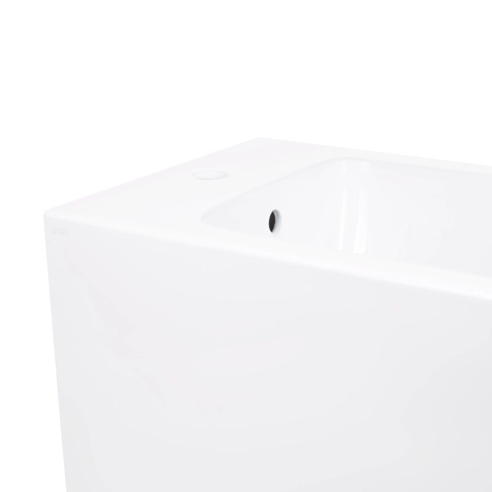 Біде підлогове Qtap Tern білий глянцевий QT1744003CW
