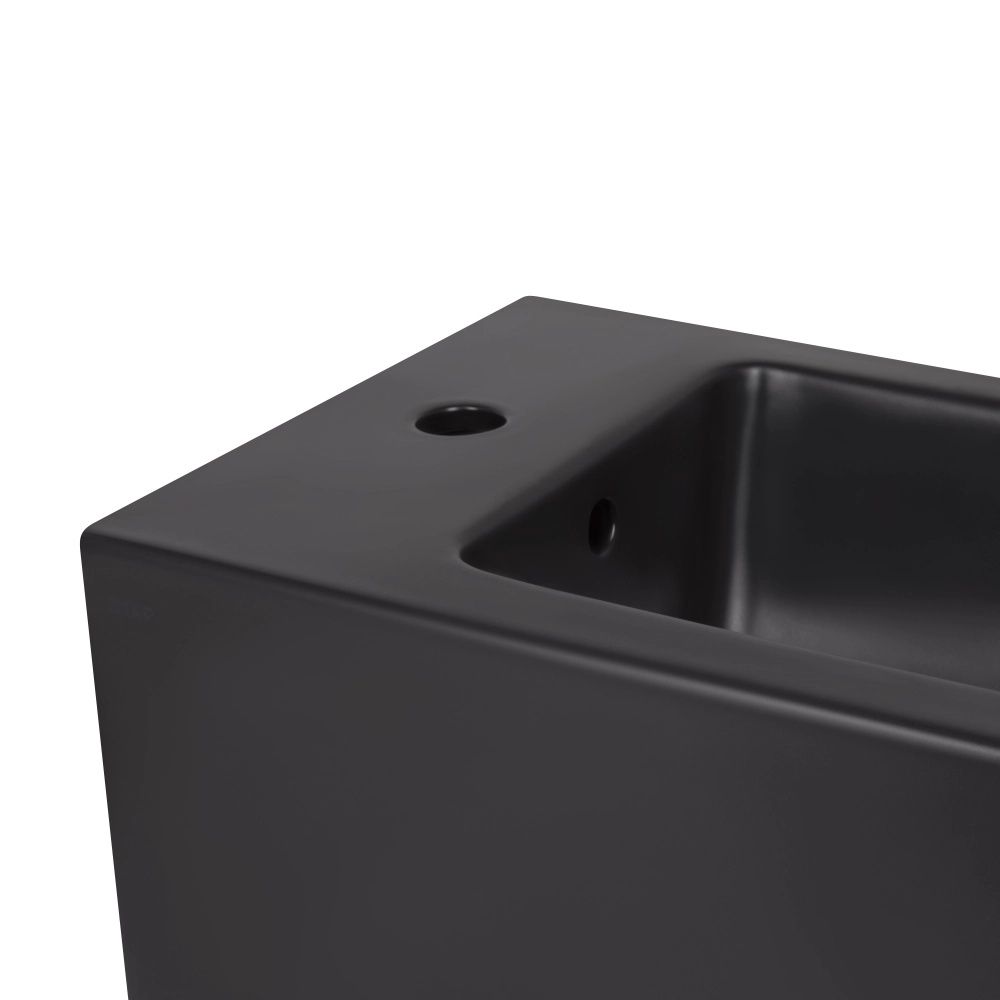 Біде підвісне Qtap Tern New чорний матовий QT17551303GMB