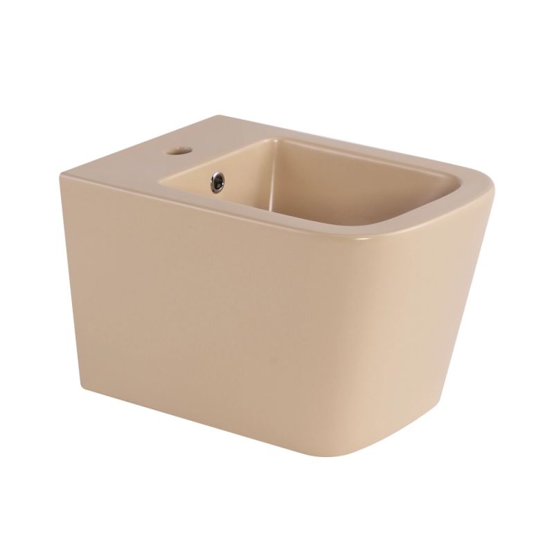 Біде підвісне Qtap Tern бежевий матовий QT17551303GSB