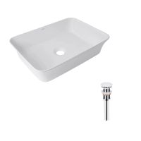 Раковина накладна Qtap Virgo 49 см білий глянцевий QT18112261WN47305