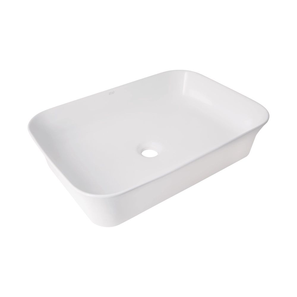 Раковина накладна Qtap Virgo 56 см білий глянцевий QT18116308W