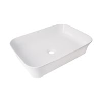 Раковина накладна Qtap Virgo 56 см білий глянцевий QT18116308W