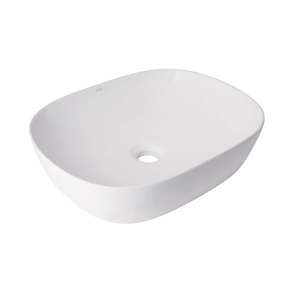 Раковина накладна Qtap Aquarius 47 см білий глянцевий QT21116302W