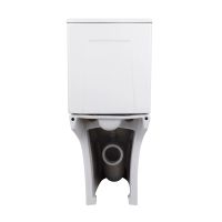 Унітаз підлоговий Qtap Presto білий глянцевий QT24221217AW з бачком і сидінням Soft-close