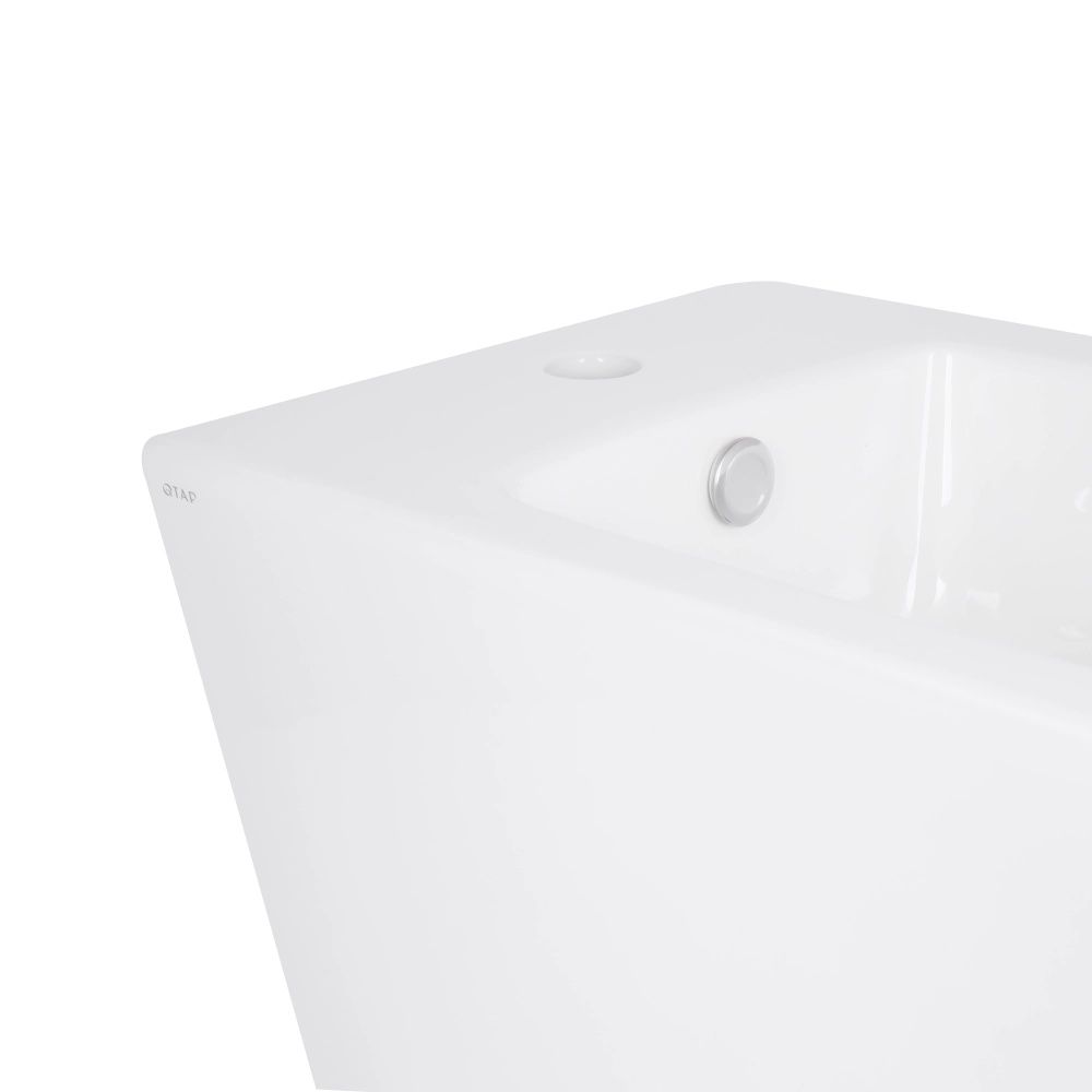 Біде підлогове Qtap Cardinal білий глянцевий QTCAR29W49031